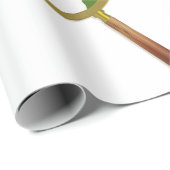 Papier Cadeau Monde vert (Coin rond)