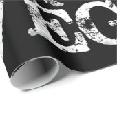 Papier Cadeau Mondes les plus mauvais Vegan Viande BBQ poulet po (Coin rond)