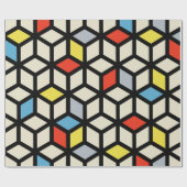 Papier Cadeau Mondrian Mania Retro (Plat)