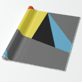Papier Cadeau Mondrian Mania Retro (Déroulé)