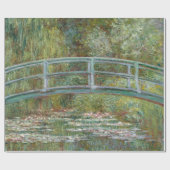 Papier Cadeau Monet, garden, classic painting (Plat)