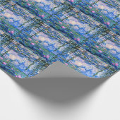 Papier Cadeau Monet - Lys d'eau, rose, (Coin)