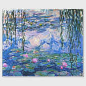 Papier Cadeau Monet, Water Lilies, 1919, (Plat)