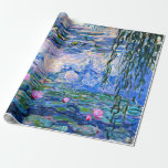 Papier Cadeau Monet, Water Lilies, 1919,<br><div class="desc">Water Lilies,  1919,  célèbre peinture de l'artiste impressionniste Claude Monet</div>