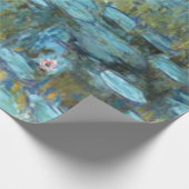 Papier Cadeau Monet - Water Lilies (turquoise), 1915, (Coin)