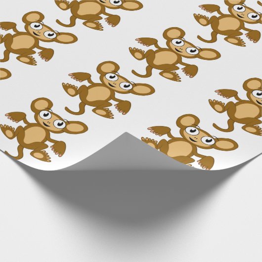 PAPIER CADEAU MONKEY (Coin)