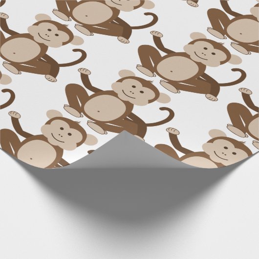 Papier Cadeau Monkey (Coin)