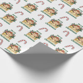 Papier Cadeau Monkey Christmas (Coin)