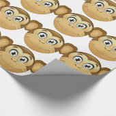 Papier Cadeau monkey emoji (Coin)