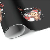 Papier Cadeau Monkey I (Coin rond)