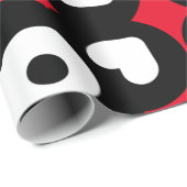 Papier Cadeau MONKEY LOVE SPECIAL by Masanser (Coin rond)