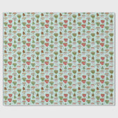 Papier Cadeau Monnaie de Noël (Plat)