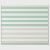 Papier Cadeau Monnaie, Pale et White Stripes Anniversaire (Plat)