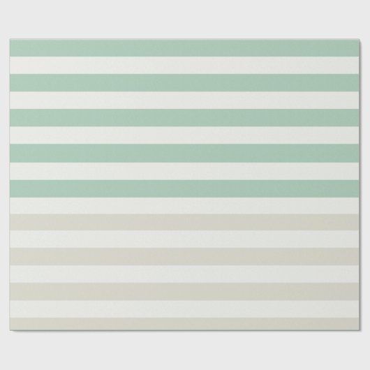 Papier Cadeau Monnaie, Pale et White Stripes Anniversaire (Plat)