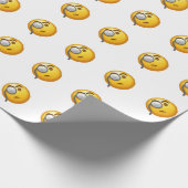 Papier Cadeau monocle émoji (Coin)