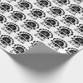 Papier Cadeau Monograme de Black Clam (Coin)