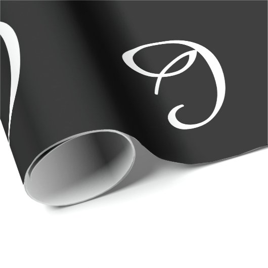 PAPIER CADEAU MONOGRAMME (Coin rond)