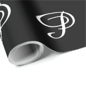 PAPIER CADEAU MONOGRAMME (Coin rond)