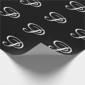 PAPIER CADEAU MONOGRAMME (Coin)