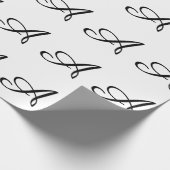 PAPIER CADEAU MONOGRAMME (Coin)
