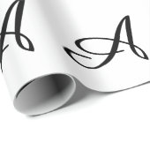 PAPIER CADEAU MONOGRAMME (Coin rond)