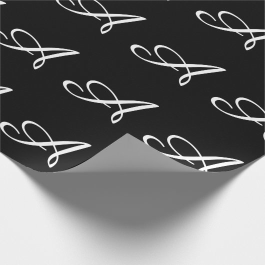 PAPIER CADEAU MONOGRAMME A (Coin)