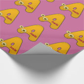 Papier Cadeau monogramme animal - A (Coin)