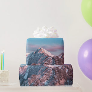Papier Cadeau Monogramme de ciel magique montagne Storžič Slovén