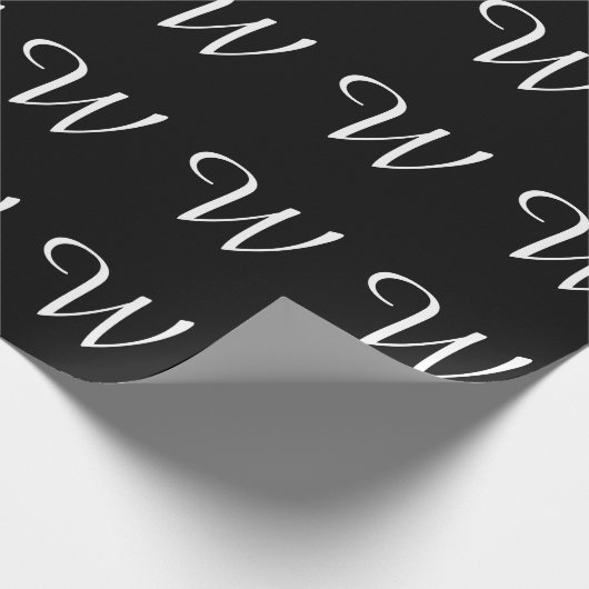 PAPIER CADEAU MONOGRAMMES (Coin)