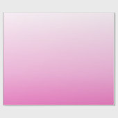 Papier Cadeau monogrammes chic clignotant rose ombre magenta (Plat)