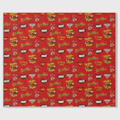 Papier Cadeau Monster Jam - El Toro Loco (Plat)