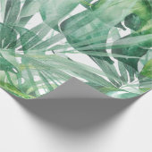 Papier Cadeau Monstera Feuille Tropical (Coin)