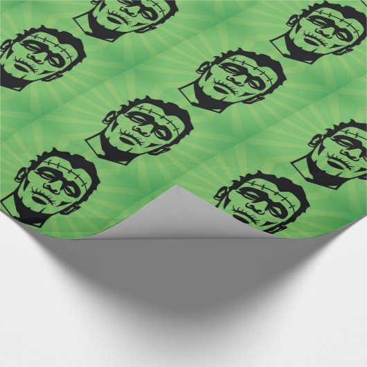 Papier Cadeau Monstre de conception de frankenstein (Coin)