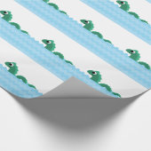 Papier Cadeau Monstre Mer (Coin)