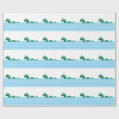 Papier Cadeau Monstre Mer (Plat)