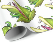 Papier Cadeau monstre vénérienne (Coin rond)