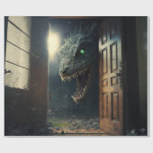 Papier Cadeau Monstres lurk (Plat)