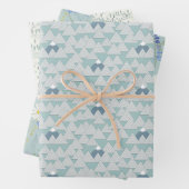 Papier cadeau Mont Lone Peaks (En situation)