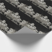Papier Cadeau Mont Rushmore Présidents américains, (Coin)