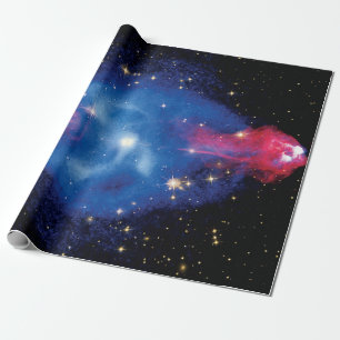 Papier Cadeau Montage en rayons X de la galaxie Cygnus A dans l'