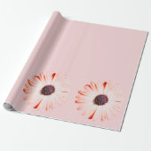 Papier Cadeau Montana Fleurs sauvages en rose (Déroulé)