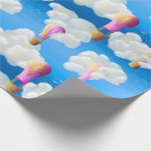 Papier Cadeau Montgolfière (Coin)