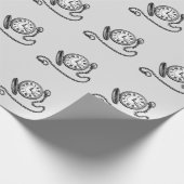 Papier Cadeau Montre vintage (Coin)