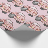 Papier Cadeau Moo Car (Coin)