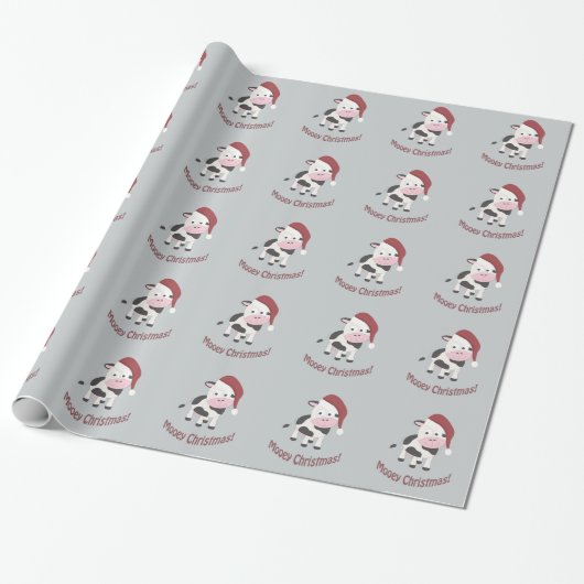Papier Cadeau Mooey Noël ! (Déroulé)
