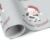 Papier Cadeau Mooey Noël ! (Coin rond)
