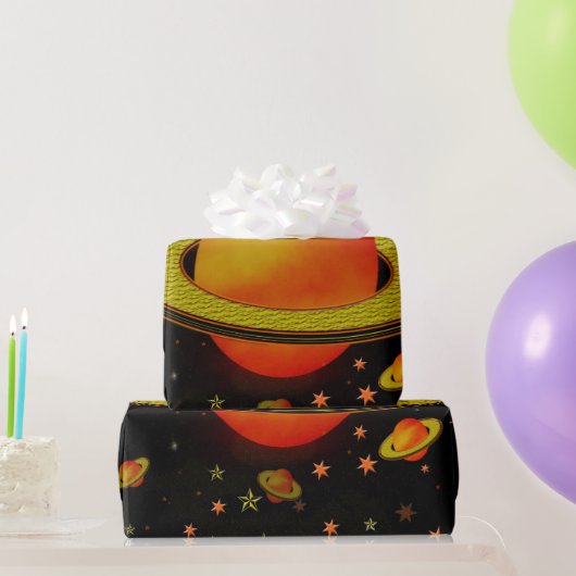 Papier Cadeau Moons de récolte externe (Cadeaux de fête)