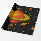 Papier Cadeau Moons de récolte externe (Déroulé)