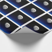 Papier Cadeau Moonset, Station spatiale internationale, 2016 (Coin)