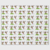 Papier Cadeau Moose (Plat)